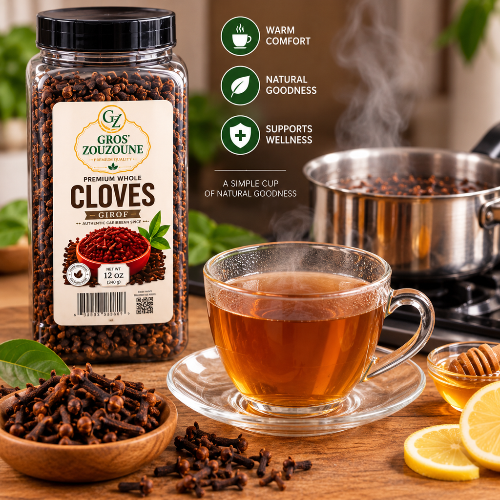 GROS ZOUZOUNE™ – Premium Whole Cloves 12 oz