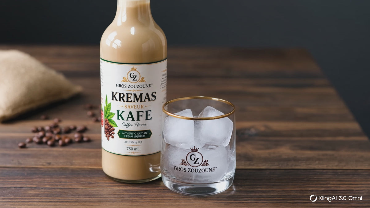 GROS ZOUZOUNE™ Kremas Kafe – Premium Coffee Cream Liqueur